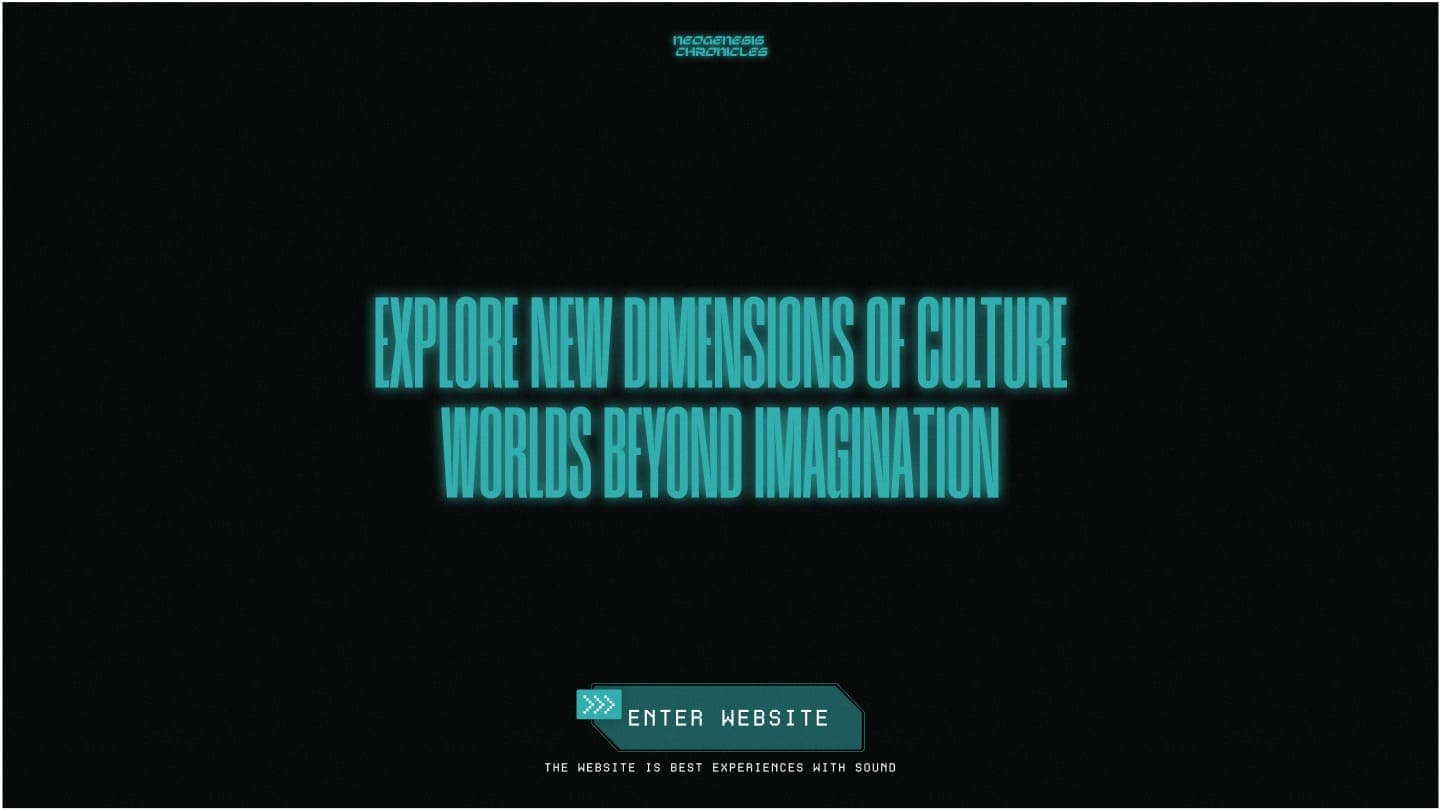 Screenshot from neogenesis chronicles website