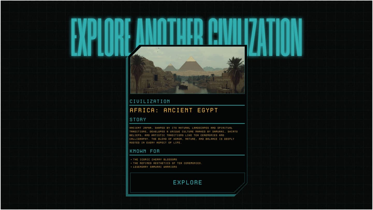 Screenshot from neogenesis chronicles website